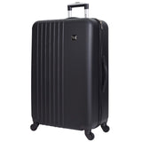 Travelers Club Cosmo Luggage, Black-2 Piece Set (28"/20")