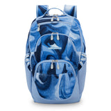 High Sierra Swoop SG Backpack, Travel or Work Laptop Bookbag with Drop Protection Pocket, and Tablet Sleeve, One Size, Blue Marble Swirl