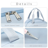 abshoo Lunch Bag for Women Girls Reusable Tote Lunch Bags Insulated Lunch Bag for School Work Picnic Travel (LightsteelBlue)
