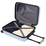 Travelers Club 22" Richmond Spinner Carry-On Luggage, Blue