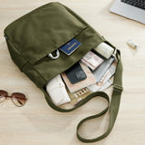 KALIDI Canvas Tote Bag Large Hobo Crossbody Shoulder Handbag Zipper Messenger Bag for Women or Men Casual College Work