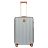 Bric's Capri 2.0 Spinner - Expandable Luxury Check-In Luggage With Spinner Wheels - Lightweight Check-In Suitcases with Wheels Made From Durable Polycarbonate - 27 Inch, Silver