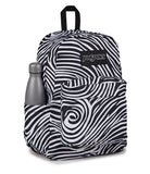 JanSport SuperBreak Plus Backpack with Padded 15-inch Laptop Sleeve and Integrated Bottle Pocket - Spacious and Durable Daypack for Work and Travel - Surreal Swirlies