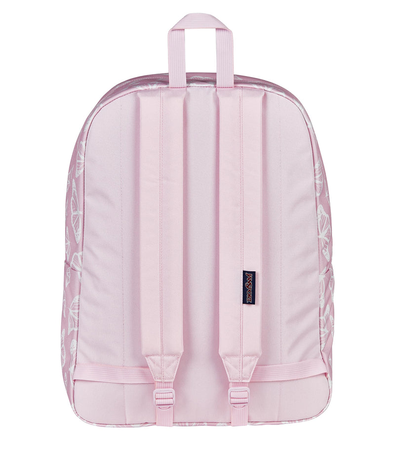 JanSport SuperBreak One Backpack - Durable, Lightweight Bag with 1 Main Compartment, Front Utility Pocket with Built-in Organizer, Premium Backpack, Flutter By