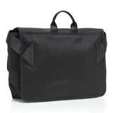Lacoste Kome Shoulder Messenger Bag with iPad Pocket for Men, Noir, Noir, Western