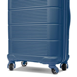 American Tourister Stratum 2.0 Expandable Hardside Luggage with Spinner Wheels, 2-Piece Set 20/28, Blue