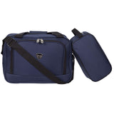 Travelers Club Chicago Hardside Expandable Spinner Luggage, Navy Blue, 3 Piece Set