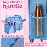Disney Stitch Luggage Travel Essentials Suitcase Kids Foldable Luggage with Wheels 17