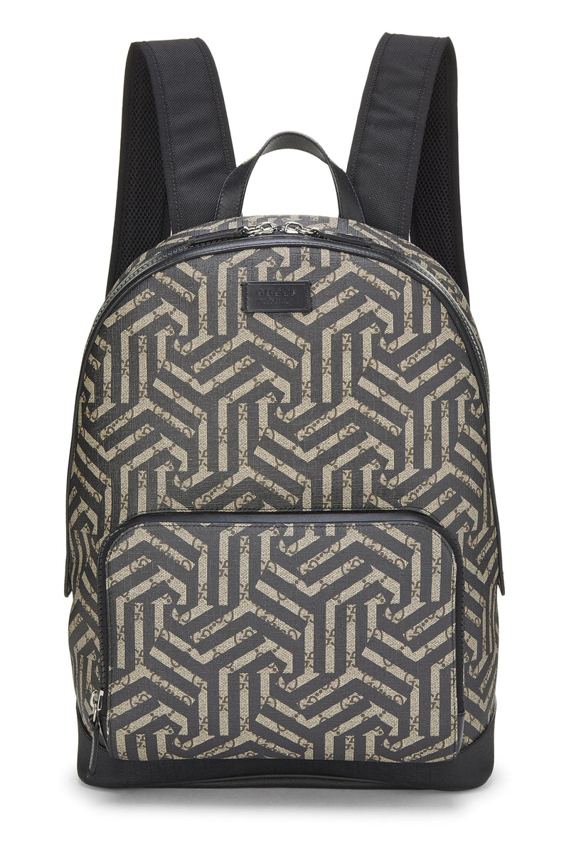 Gucci, Pre-Loved GG Supreme Caleido Backpack, Black