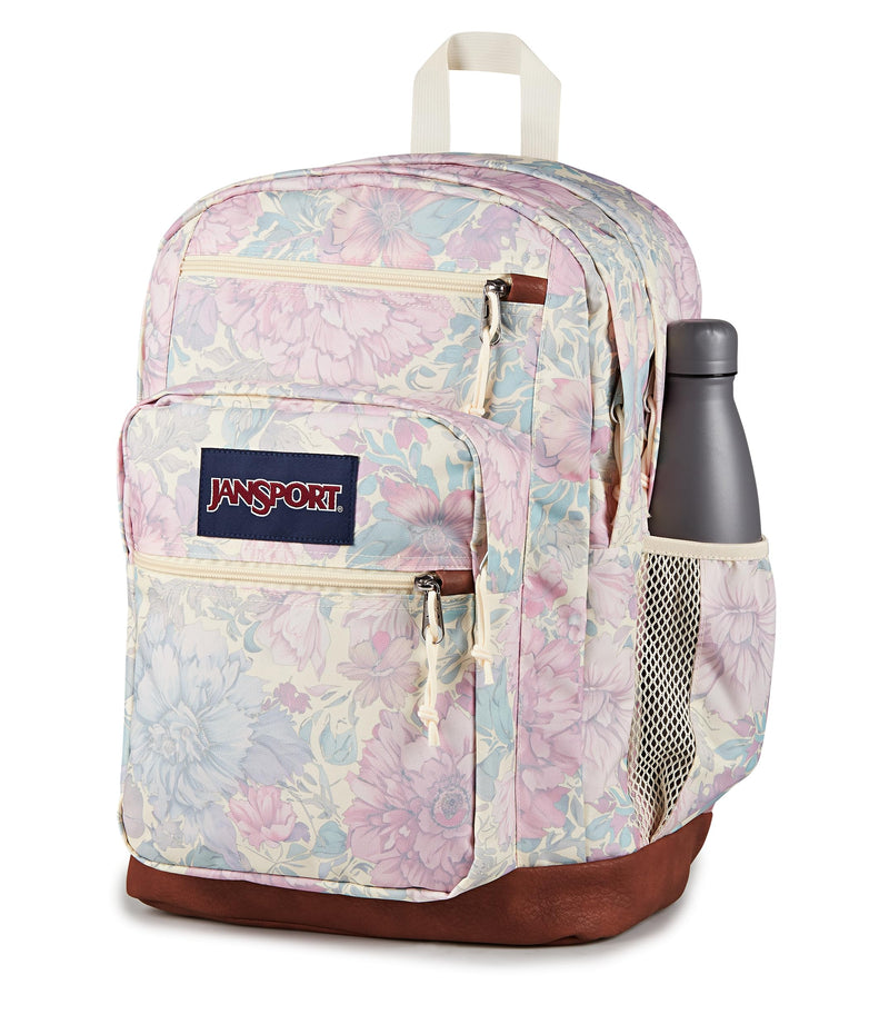 JanSport Cool Backpack with 15-inch Laptop Sleeve, Large Computer Bag Rucksack with 2 Compartments, Ergonomic Straps, Faded Tapestry