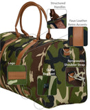 Rockland Weekend Travel Duffle Bag, Camo, Large 28-Inch