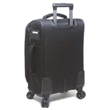 Dejuno Executive New Generation 3-Piece Spinner Luggage Set with USB Port, Black,3-Piece Set,2006DJ-BLACK