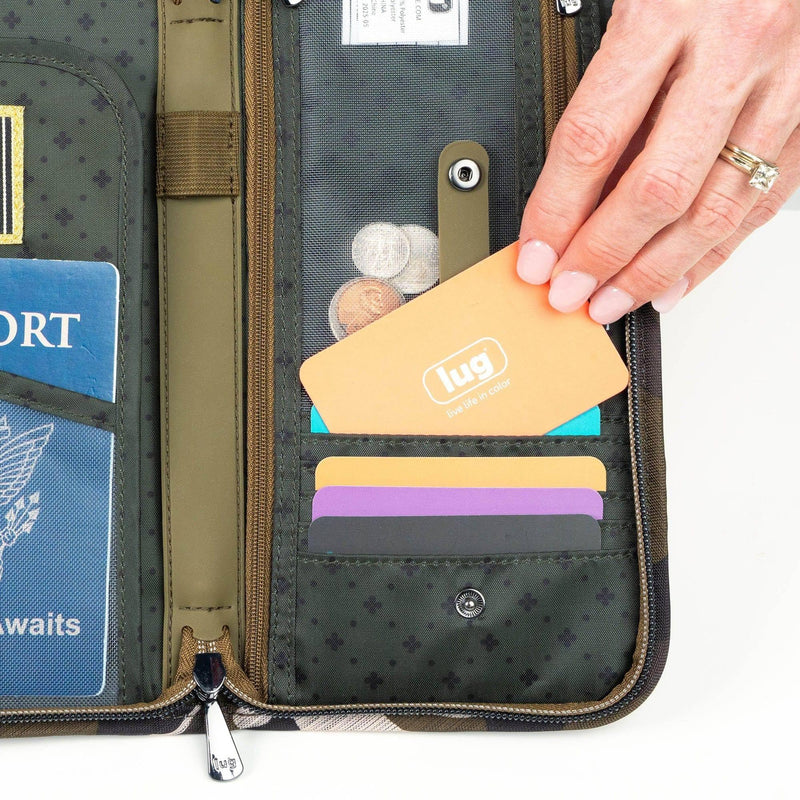 Legacy Collection Tango Travel RFID Wallet, MAPLES CREAM