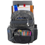 Eastsport Travel Skateboard Backpack Double Strap Laptop Bag Multi-Sport Design for Men and Women, Static Camo