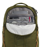 The North Face Women's Surge Commuter Laptop Backpack - PFAS Free, Forest Olive/Utility Brown, One Size