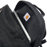 Carhartt 35L Triple-Compartment Backpack, Durable Pack with Laptop Sleeve and Duravax Abrasion Resistant Base, Black