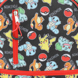 Bioworld Pokemon Starters & Pokeballs All-Over Print 16" Backpack & Lunch Kit Value Set