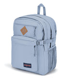 JanSport Main Campus FX Backpack - Travel or Work Bag w 15-Inch Laptop Pack with Leather Trim, Blue Dusk