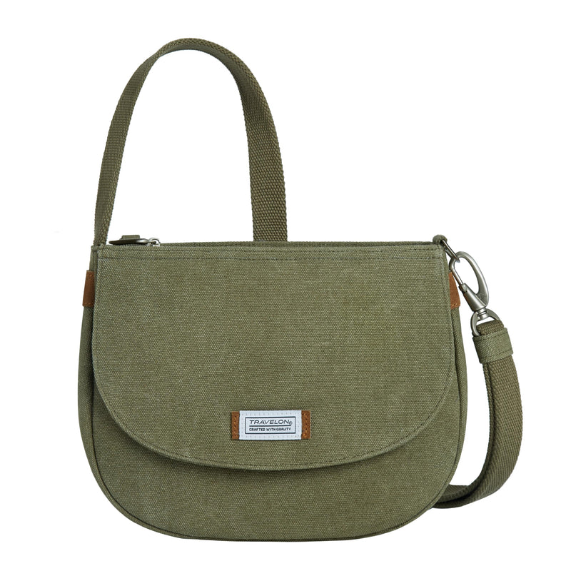 Travelon Anti-Theft Heritage Saddle Crossbody