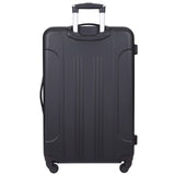 Travelers Club Cosmo Luggage, Black-2 Piece Set (28"/20")