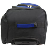 Dejuno 28-inch Rolling Duffle Bag - Blue