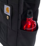 Carhartt Vertical Snap Tote, Durable Water Resistant Tote Bag with Snap Closure, Black