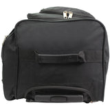Dejuno 28-inch Rolling Duffle Bag - Black