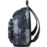FUEL Travel Laptop Hiking Backpack Carry On Airline Approved Luggage Bag Carry On Large Backpack, Black Midnight Blue Camo
