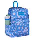 JanSport SuperBreak Plus Backpack with Padded 15-inch Laptop Sleeve and Integrated Bottle Pocket - Spacious and Durable Daypack for Work and Travel - Blossom Bae Blue