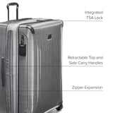 TUMI - Tegra-Lite 4 Wheel Luggage - Highly Durable Suitcase, Flexible Shell, Sleek and Lightweight Men's and Women's Expandable Rolling Bag - Extended Trip, T-Graphite