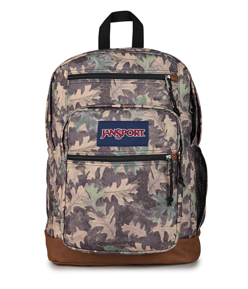 JanSport Cool Backpack with 15-inch Laptop Sleeve, Large Computer Bag Rucksack with 2 Compartments, Ergonomic Straps, Woodland Camo