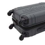 Wrangler Astral Hardside Luggage, Dark Shadow, 22-Inch Carry-On