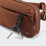 Pander Crossbody Sling Bag for Travel, Outdoor, and Everyday Use – Adjustable Strap, Lightweight Shoulder Bag, Saddle Brown