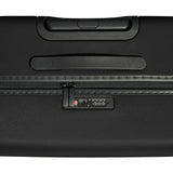 Away Medium Checked Luggage, Lightweight Hard Shell Suitcase with Spinner Wheels, Durable Rolling Luggage, TSA Lock, 26 Inch, Jet Black