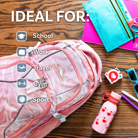 High Sierra Swerve Laptop Backpack, True Navy, One Size