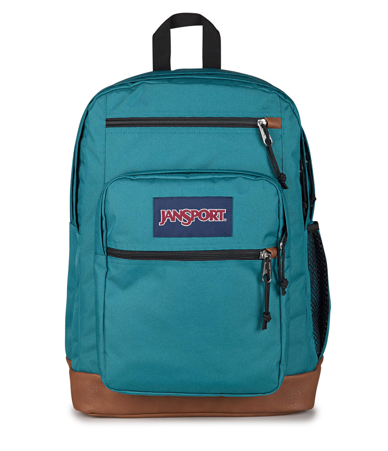 JanSport Cool Backpack with 15-inch Laptop Sleeve, Large Computer Bag Rucksack with 2 Compartments, Ergonomic Straps, Emerald Pool