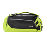 Olympia U.S.A. Blitz 22" Convertible Gym Duffel W/Backpack Straps Duffel Bag, BLACK+LIME