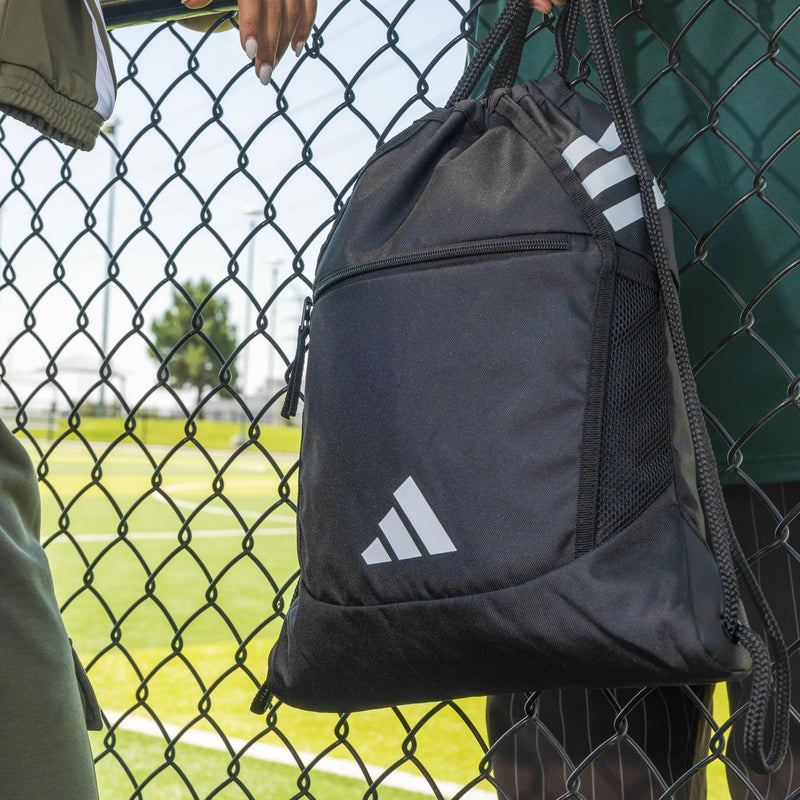adidas Stadium Sackpack – Drawstring Backpack for Sports, Small Gym Bag, 13L