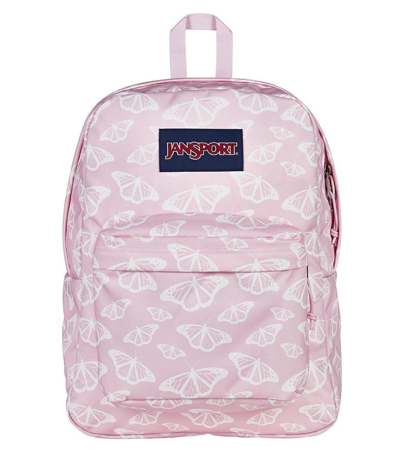 JanSport SuperBreak One Backpack - Durable, Lightweight Bag with 1 Main Compartment, Front Utility Pocket with Built-in Organizer, Premium Backpack, Flutter By