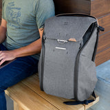 Peak Design Everyday Backpack 30L, Charcoal, MagLatch Top, Dual Side Access, FlexFold Dividers, Fits 15" / 16" Laptop, For Camera Carry, Daily Commutes or Travel, Versatile Backpack for Men & Women