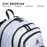 adidas Prime Backpack for Work, Travel Bag for Women and Men with Padded Compartment for Laptop