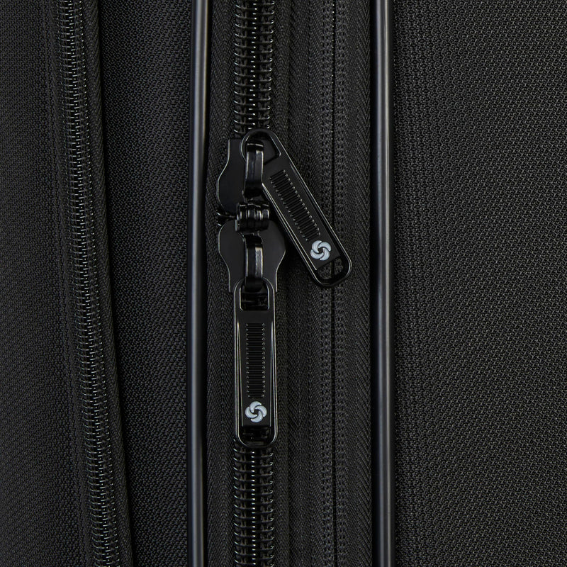 Samsonite Ascella 4 Medium Checked Luggage - Black