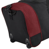 Travelers Club 32" Expandable Rolling Travel Duffel Bag, Red Option