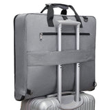 Modoker Suit Luggage Garment Bag with Shoulder Strap, Suit Carry on Bag Hanging Suitcase Black Garment Bags for Men Women Business Travel