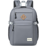 abshoo 32L Backpack for School College Bookbag Middle High School Backpacks Casual Daypack Travel Backpack (Grey)