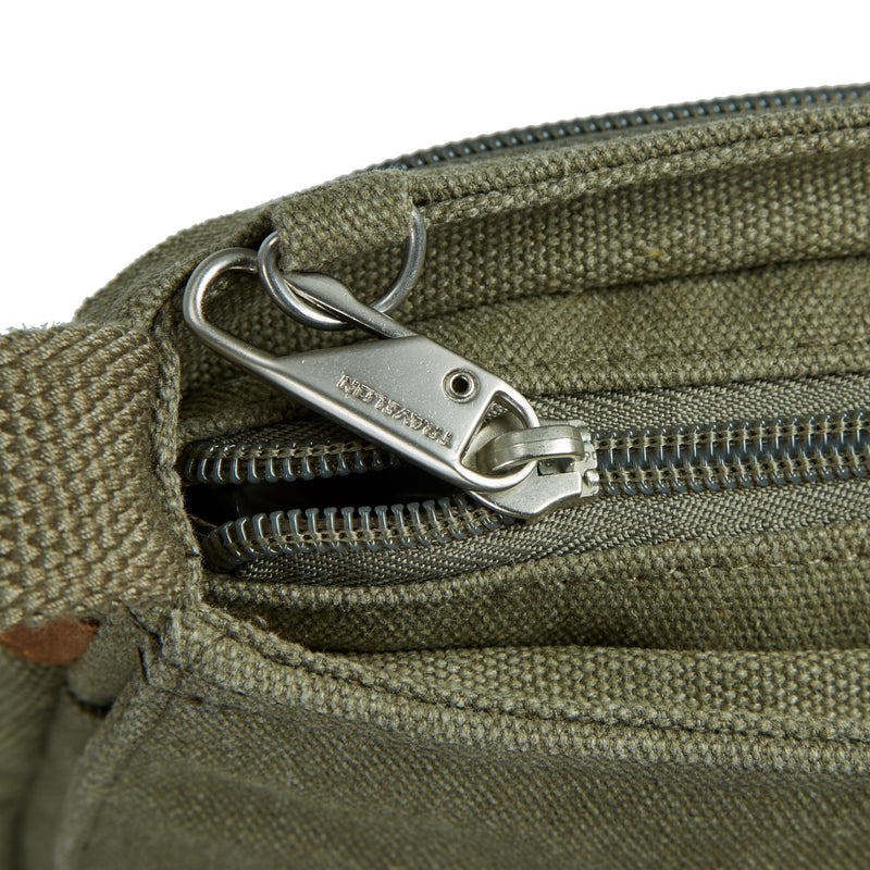 Travelon Anti-Theft Heritage Saddle Crossbody