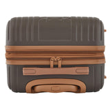 Wrangler 22" and 18" Heartland 2-Piece Carry-On Luggage Set, Chocolate