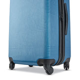 American Tourister Stratum XLT Expandable Hardside Luggage with Spinner Wheels, Blue Spruce, Carry-On 20-Inch