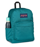 JanSport SuperBreak Plus Backpack with Padded 15-inch Laptop Sleeve and Integrated Bottle Pocket - Spacious and Durable Daypack for Work and Travel - Emerald Pool