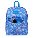 JanSport SuperBreak Plus Backpack with Padded 15-inch Laptop Sleeve and Integrated Bottle Pocket - Spacious and Durable Daypack for Work and Travel - Blossom Bae Blue